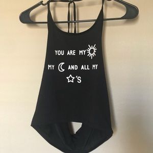 Adorable black halter
